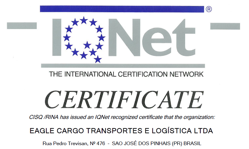 Você está visualizando atualmente EAGLE CARGO  –  CERTIFICAÇÃO ISO 9001:2015